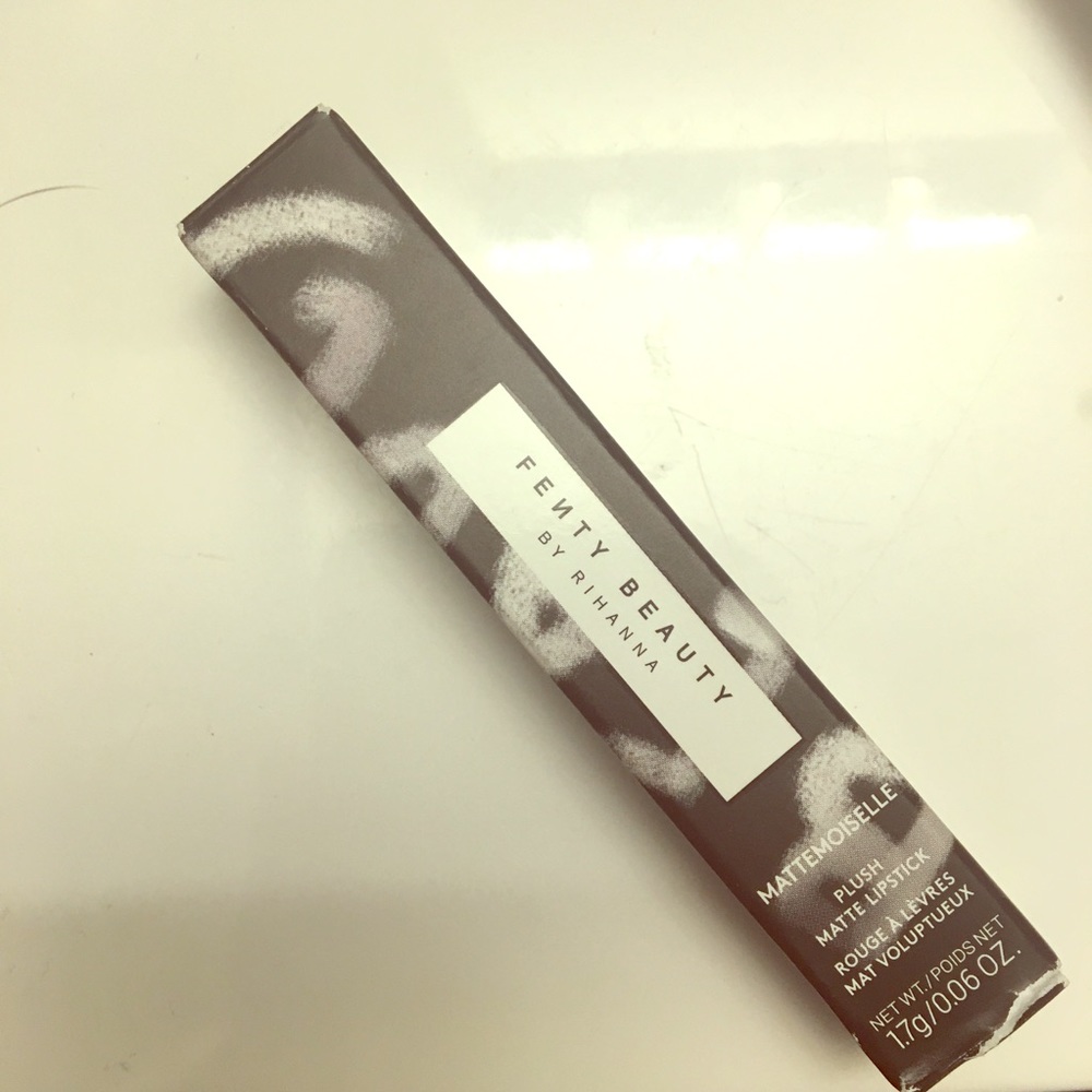 Fenty Beauty mattemoiselle lipstick in shawty